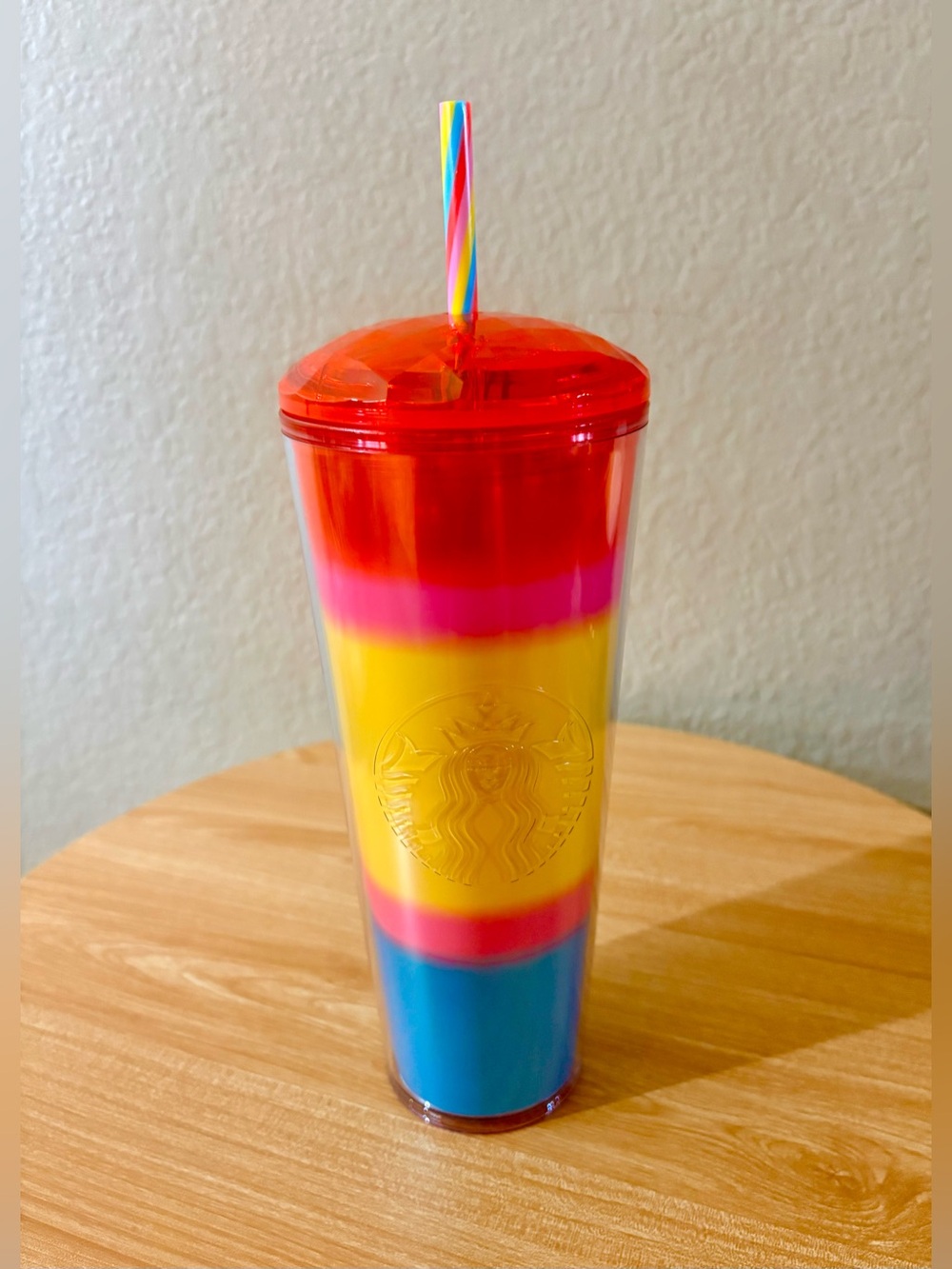 2024 Disney Parks Eats Collection Vibrant Macaron Series Starbucks Tumbler New